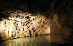 Menüpunkt Marienglashöhle